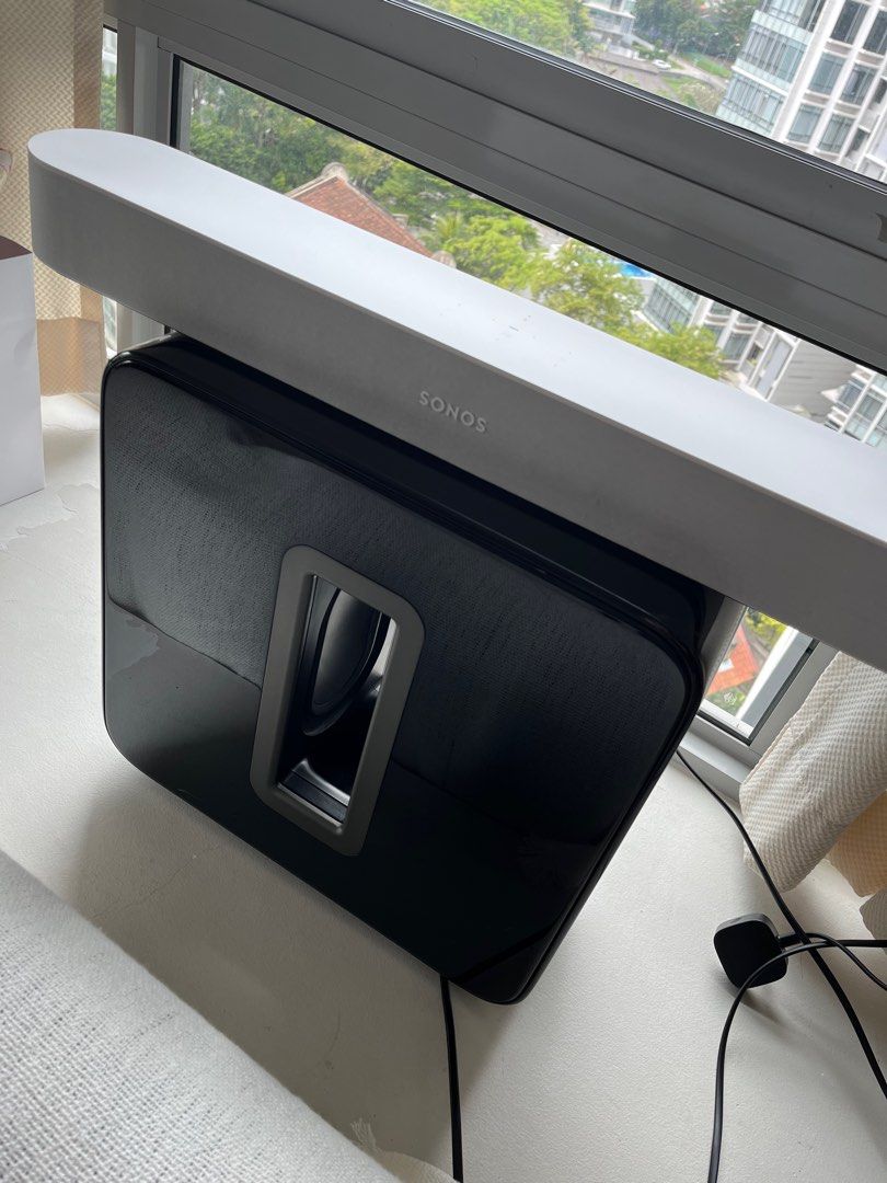 Sonos BEAM + subwoofer (both Gen 2), Audio, Soundbars, Speakers & Amplifiers on Carousell