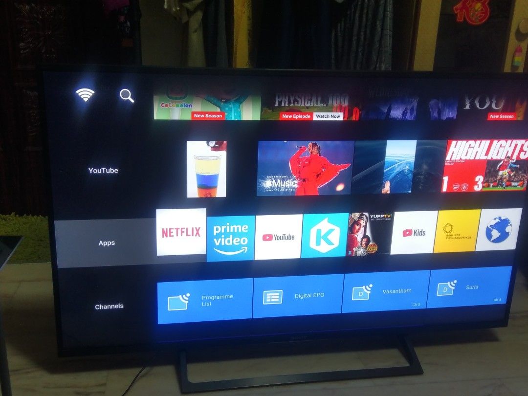 Sony 4k TV kd49X7000E, TV & Home Appliances, TV & Entertainment, TV on