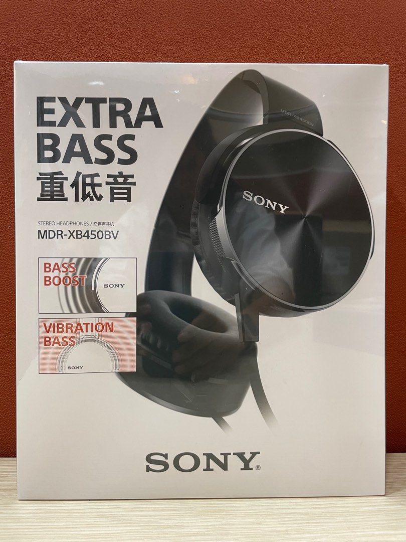 Sony Headphones MDR-XB450, Audio, Headphones & Headsets on Carousell