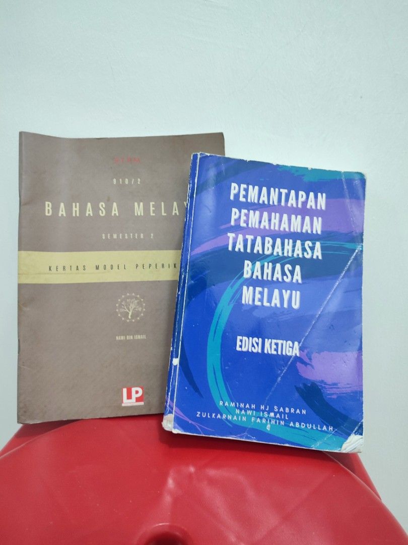 STPM Bahasa melayu sem 2 and exercise book, Hobbies & Toys, Books ...