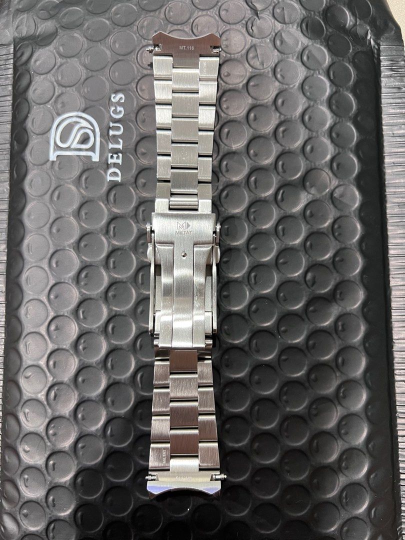 Strapcode - 22mm Endmill Watch Band for Seiko GMT SSK001, Men's Fashion ...