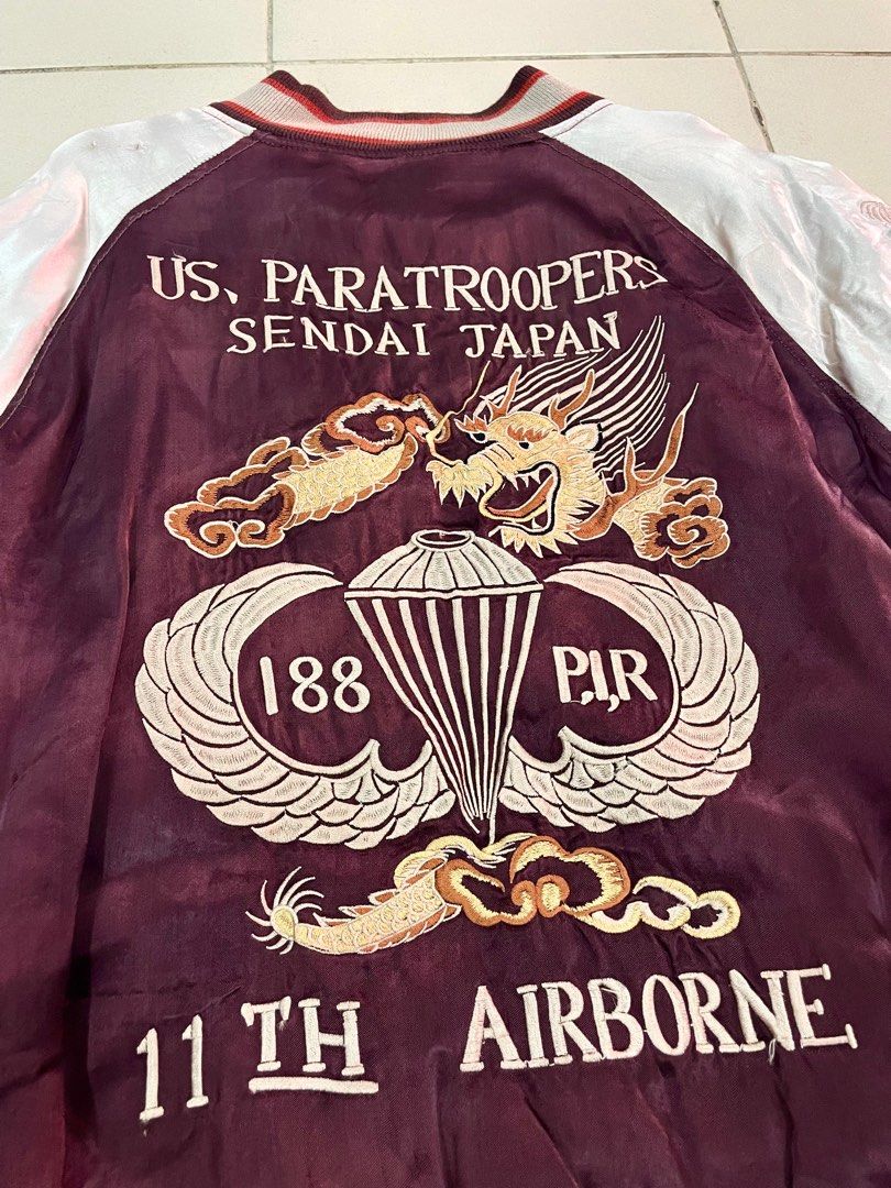 Sukajan U.S Paratroopers Sendai Japan