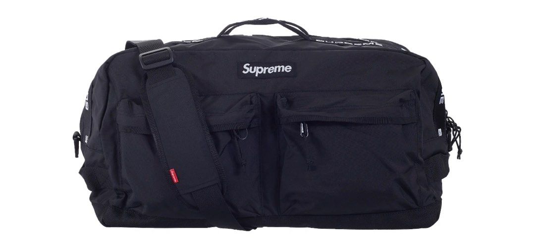 シルバー/レッド Supreme Field Duffle Bag 23SS 黒 新品 | alamiah.edu.sa