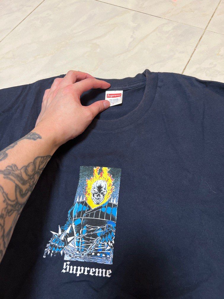 Supreme ghost cheap rider tee