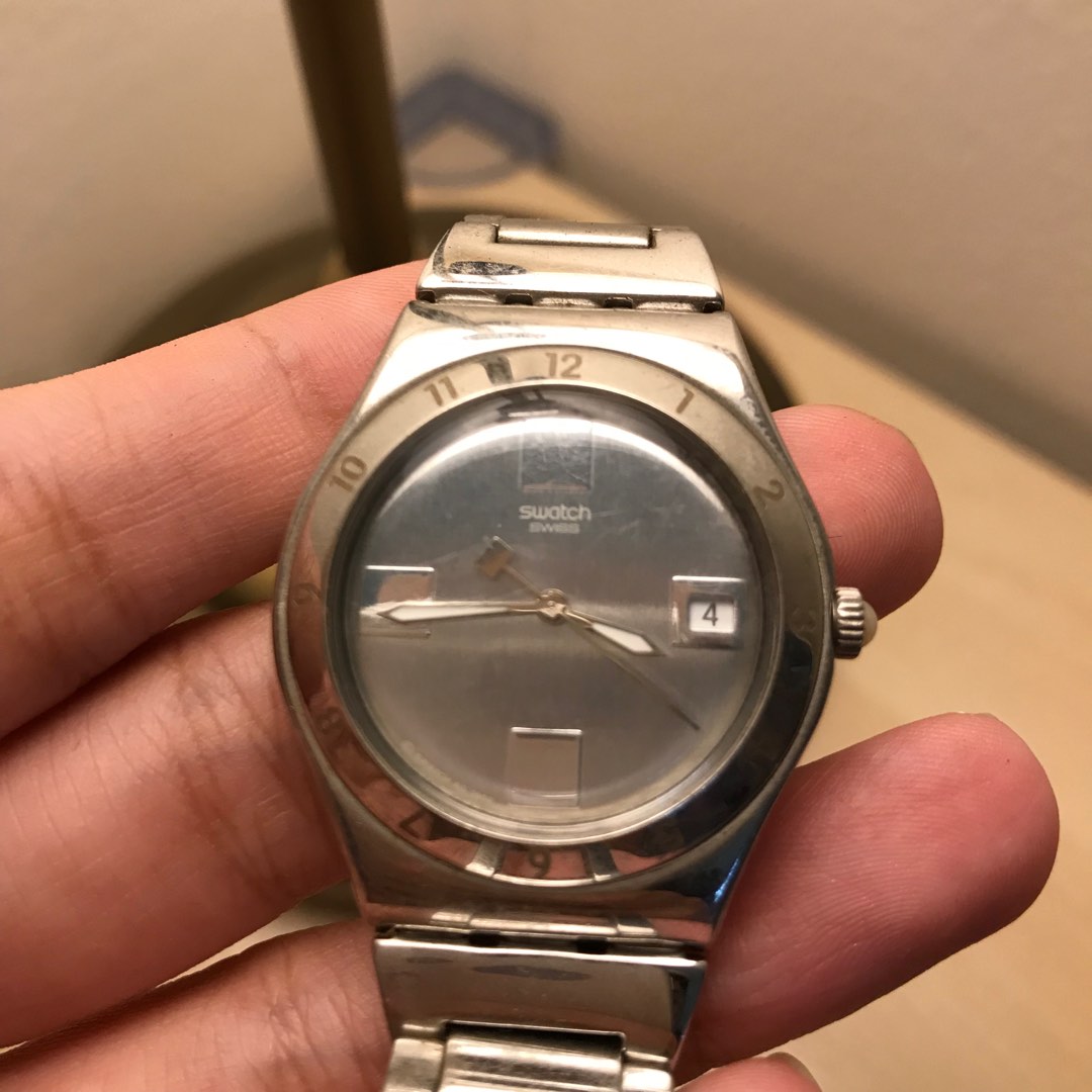 Swatch irony ag on sale 1999 stainless steel