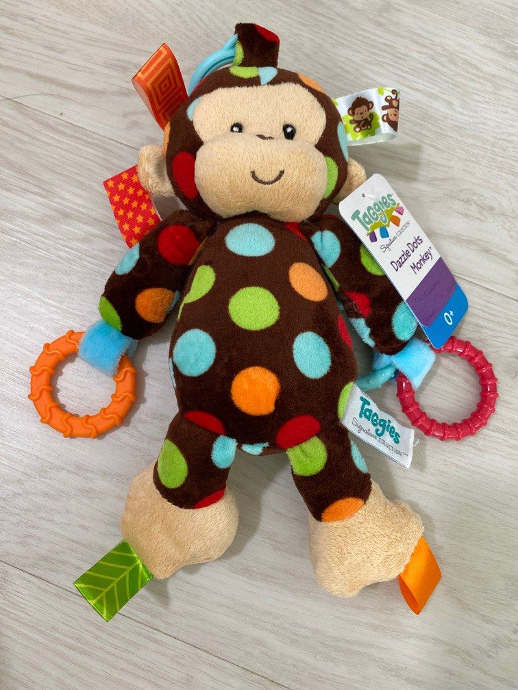 Taggies dazzle hot sale dots monkey
