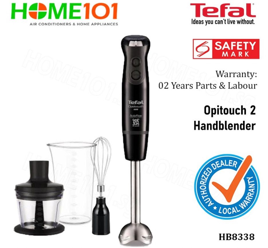 Tefal Hand Blender Optitouch HB8338 (Unpacked), TV & Home Appliances