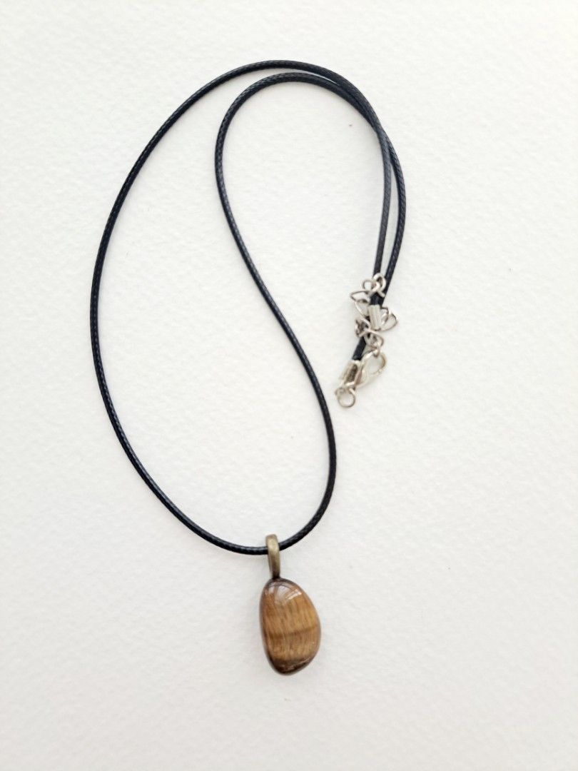 Tiger Eye Butterfly Pendant Necklace|Semi Precious Stone Jewelry |14k GF Pendant
