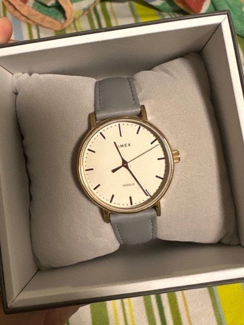 Timex Indigo Watch in Grey, Luxury, Watches on Carousell