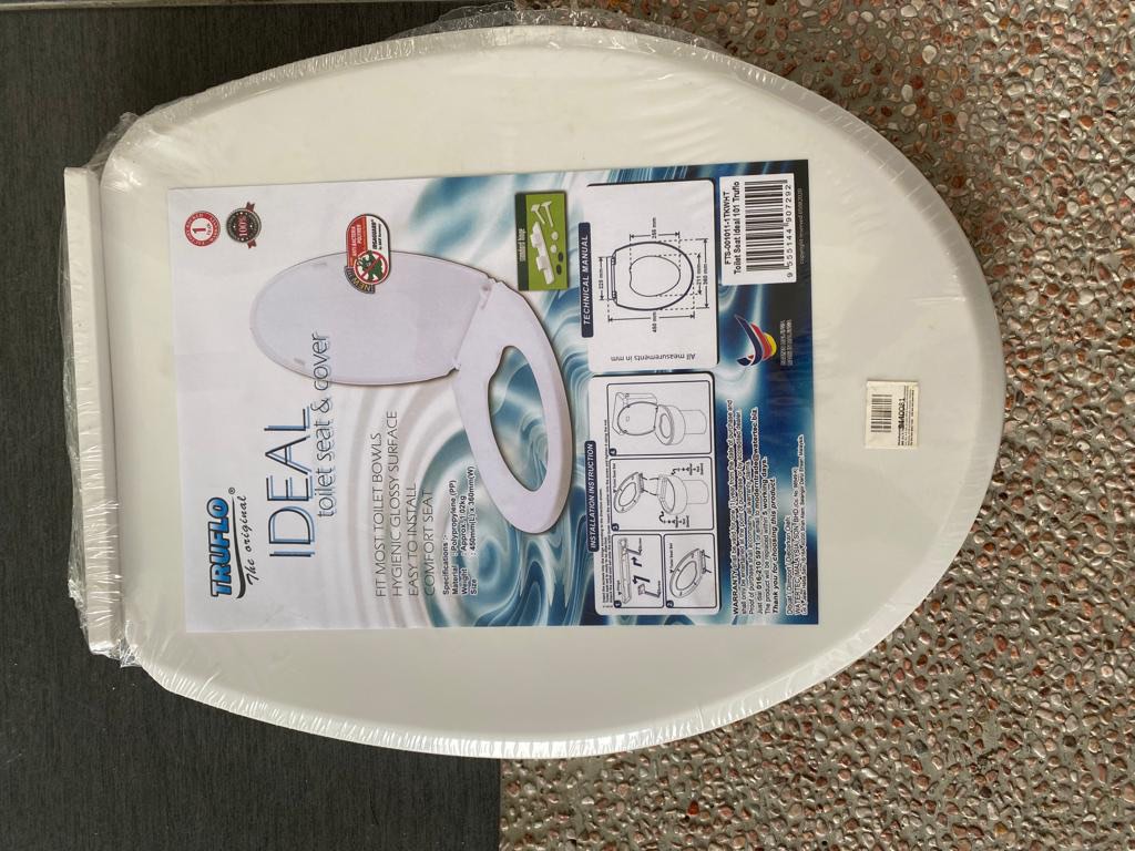 Toilet bowl cover seat replacement, Furniture & Home Living, Home