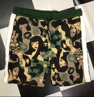 Tokidoki Camo Short - Size L (waist 33/34, L18. 5inch)