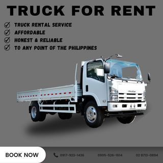 Truck Rental Service to any point of the philippines in Affordable Price Rates!