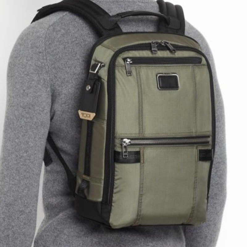 Tumi alpha bravo green sale
