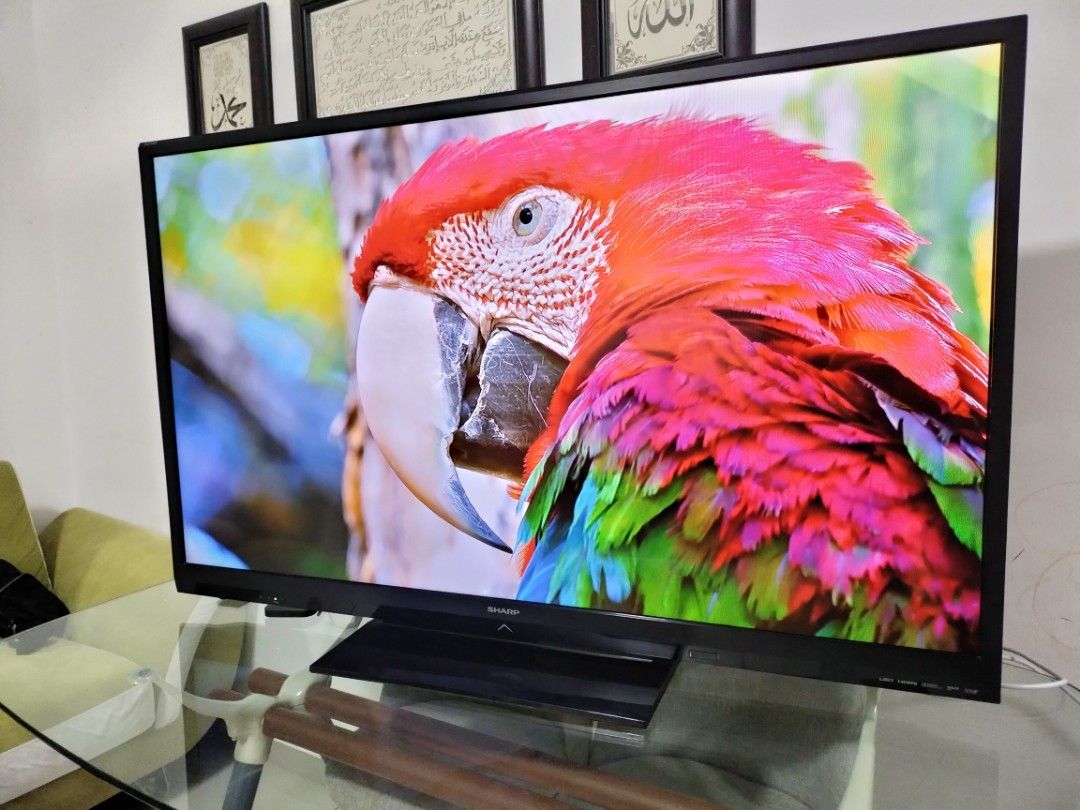 TV LED SHARP 60 inci, TV & Home Appliances, TV & Entertainment, TV on