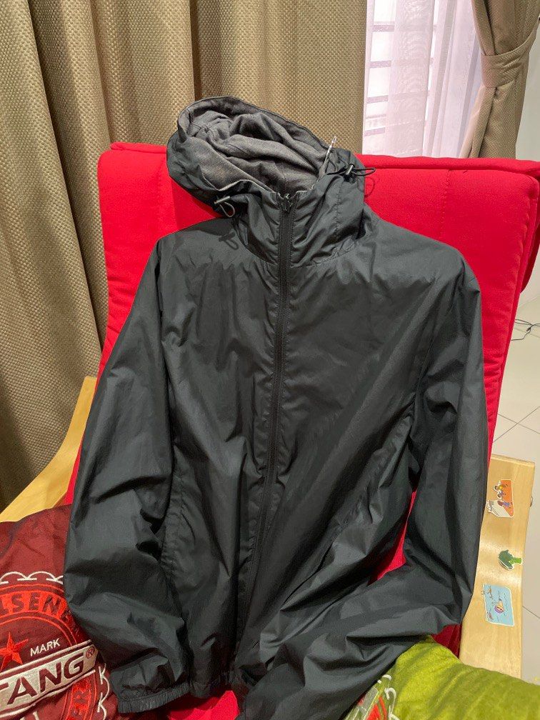 Uniqlo mens Reversible parka Men s Fashion Tops Sets Hoodies