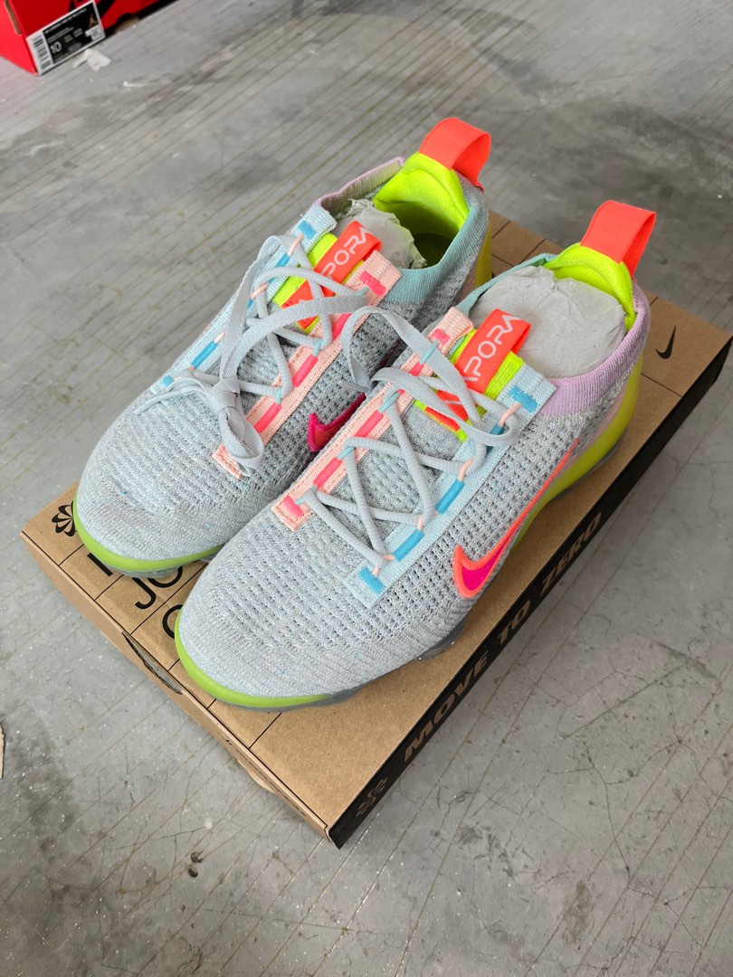 Neon vapormax womens sale
