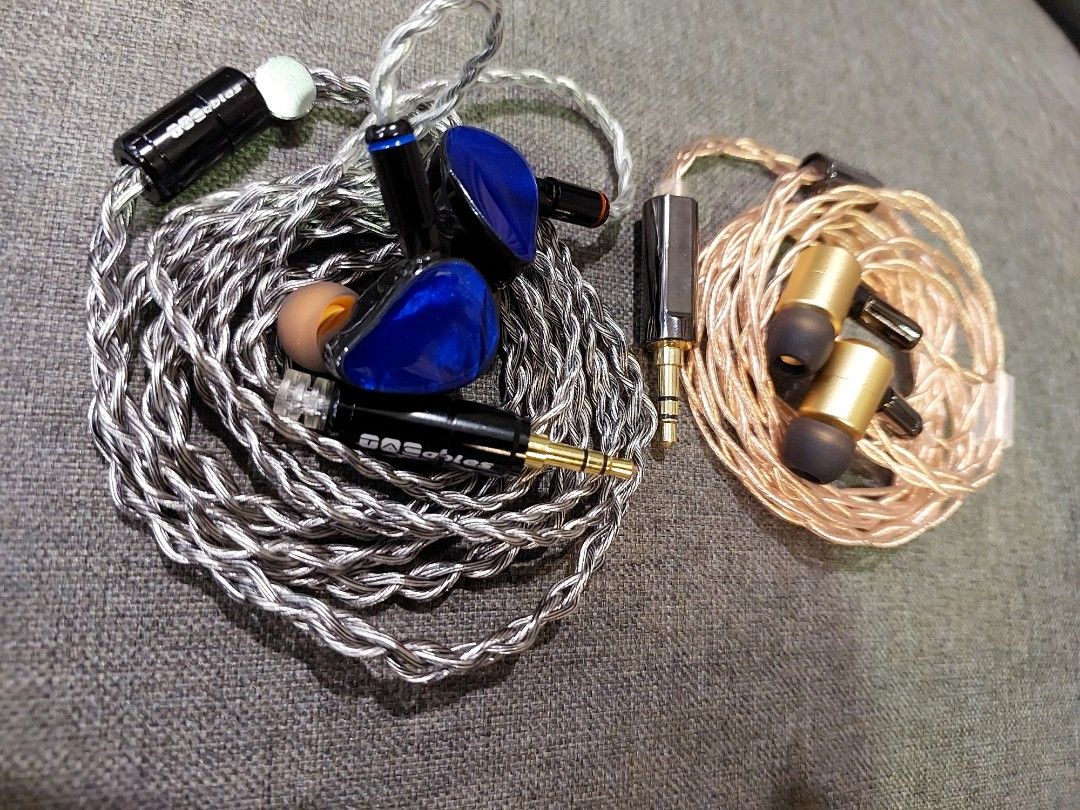 Venture Electronics BIE Pro and Azure, Audio, Earphones on Carousell