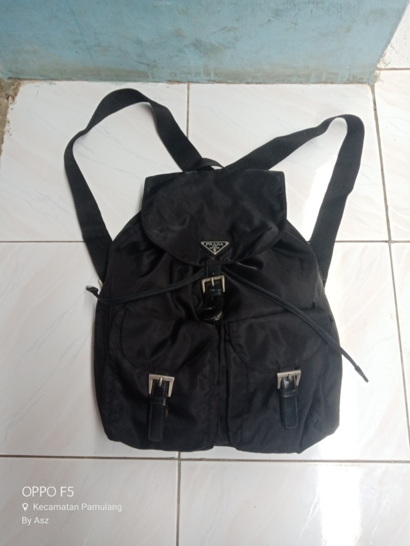 vintage prada backpack