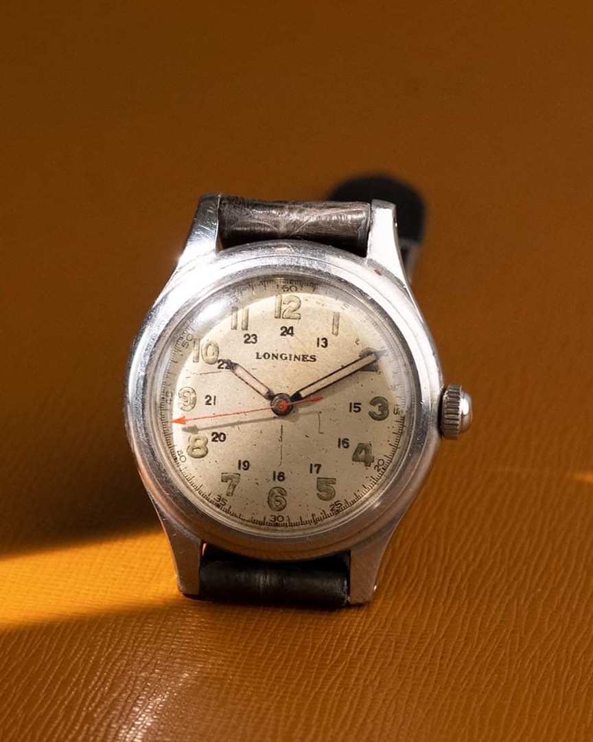 Vintage Longines Military Sei Tacche cal.23M Luxury Watches on