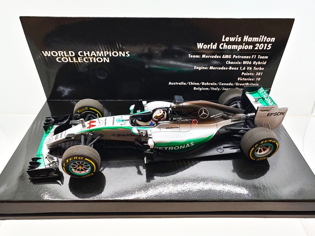 W06 #44 Lewis Hamilton World Champion 2015 - Mercedes AMG F1 Team