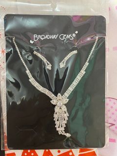 Wedding Necklace with Earrings