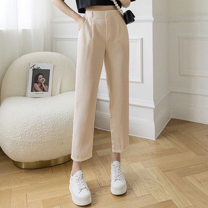 High Quality Korean Cotton Wide Leg Pants Set For Teen Girls 2023