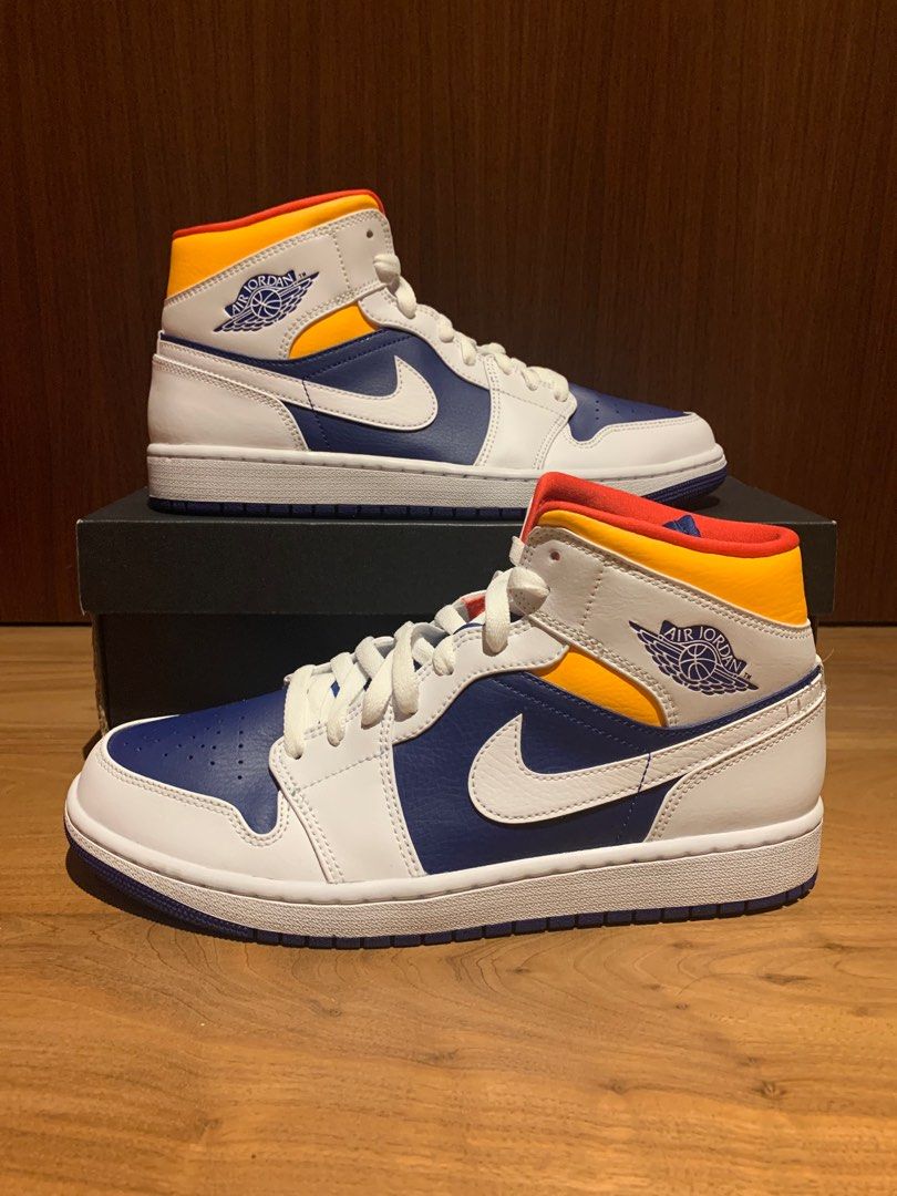 Nike air jordan 1 discount mid deep royal blue