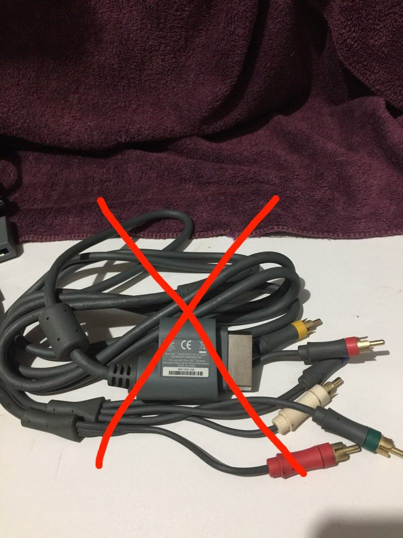 Xbox 360 accesories, Video Gaming, Gaming Accessories, Cables ...