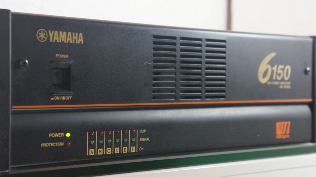 Yamaha 6150 XM Series 6-ch Power Amplifier, Audio, Soundbars