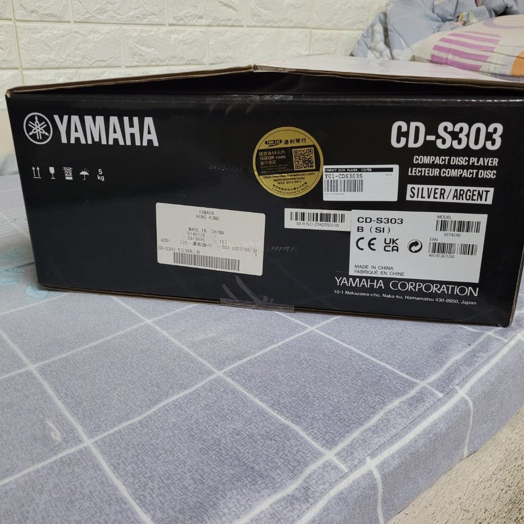 新品本物】 CD-S303(B) YAMAHA BLACK 未使用 未開封 その他 - www