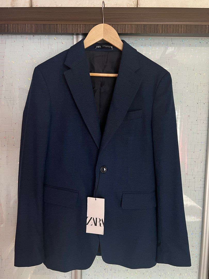 Zara Man Blazer (New), Men's Fashion, Coats, Jackets and Outerwear on