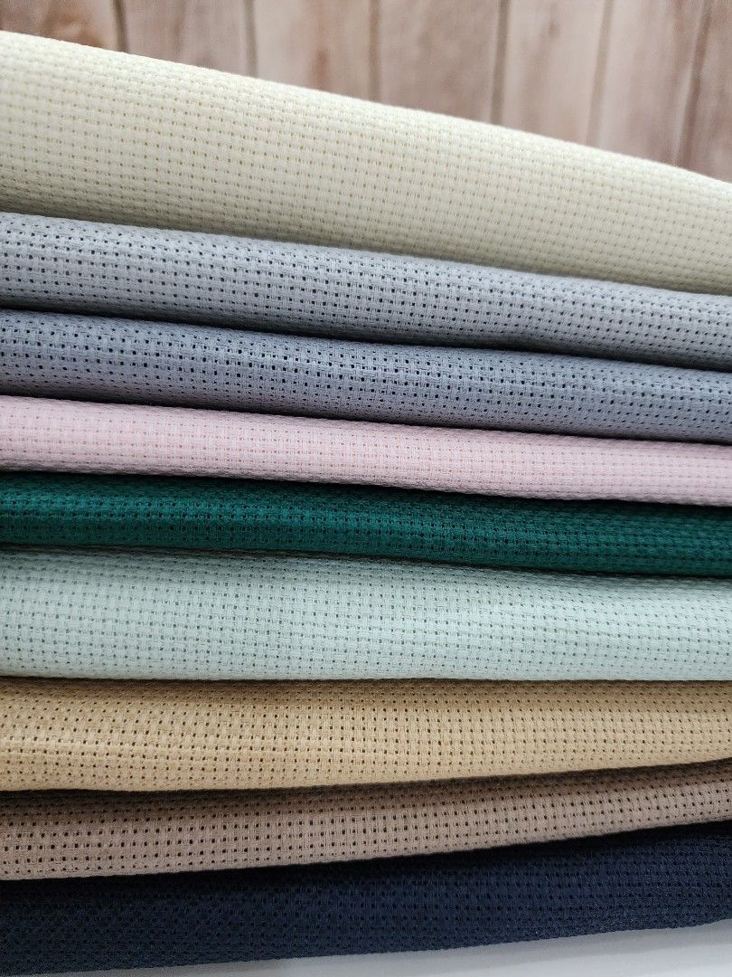 Wholesale 11CT Cross Stitch Canvas Fabric Embroidery Cloth Fabric