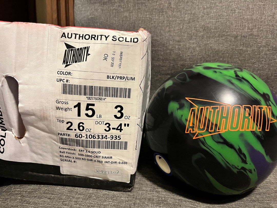 Bowling ball 15lbs pro performance for heavy oil conditions ...