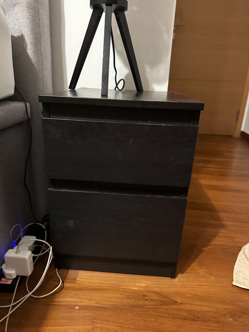 2 X IKEA Kullen Bedside Tables, Furniture & Home Living, Furniture