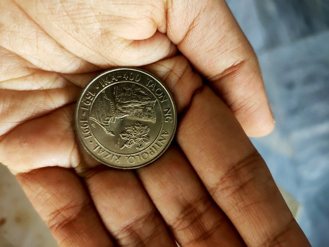 400 years Antipolo One Peso Coin, Hobbies & Toys, Memorabilia