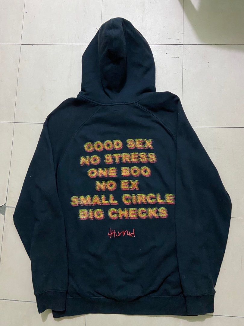 4Hunnid Good Sex Black Hoodie