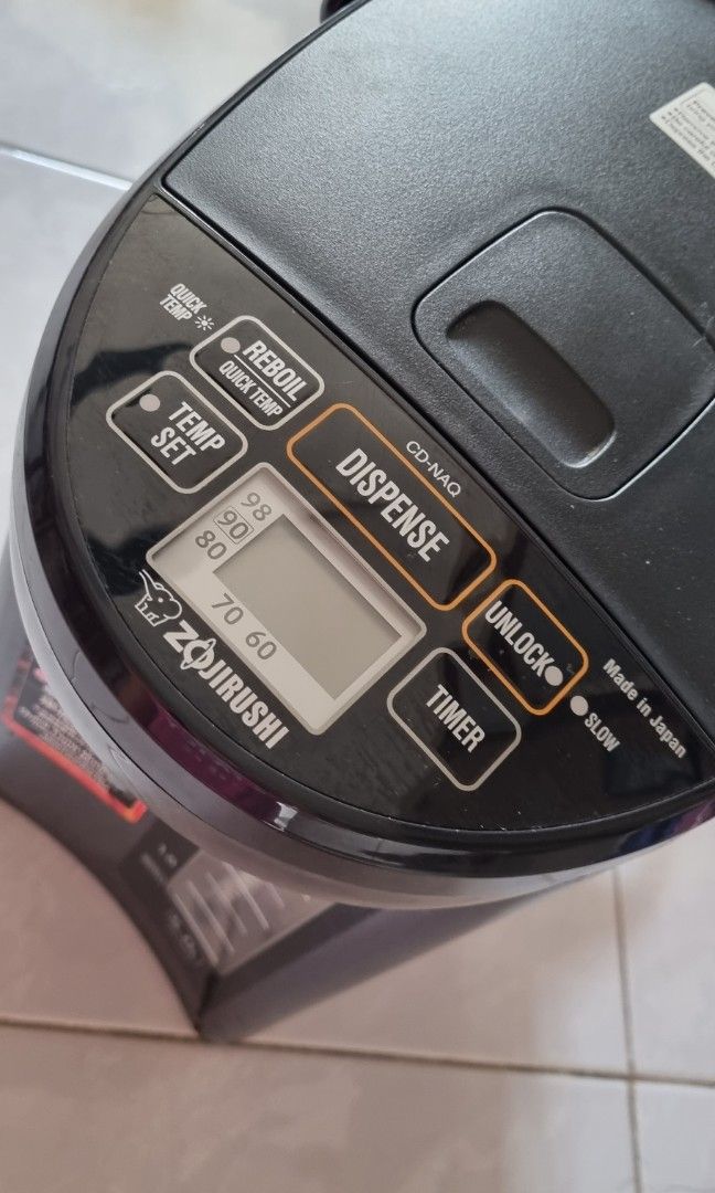 5 litre Zojirushi Japan Made Hot pot, TV & Home Appliances, Kitchen
