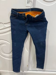 刷毛牛仔褲