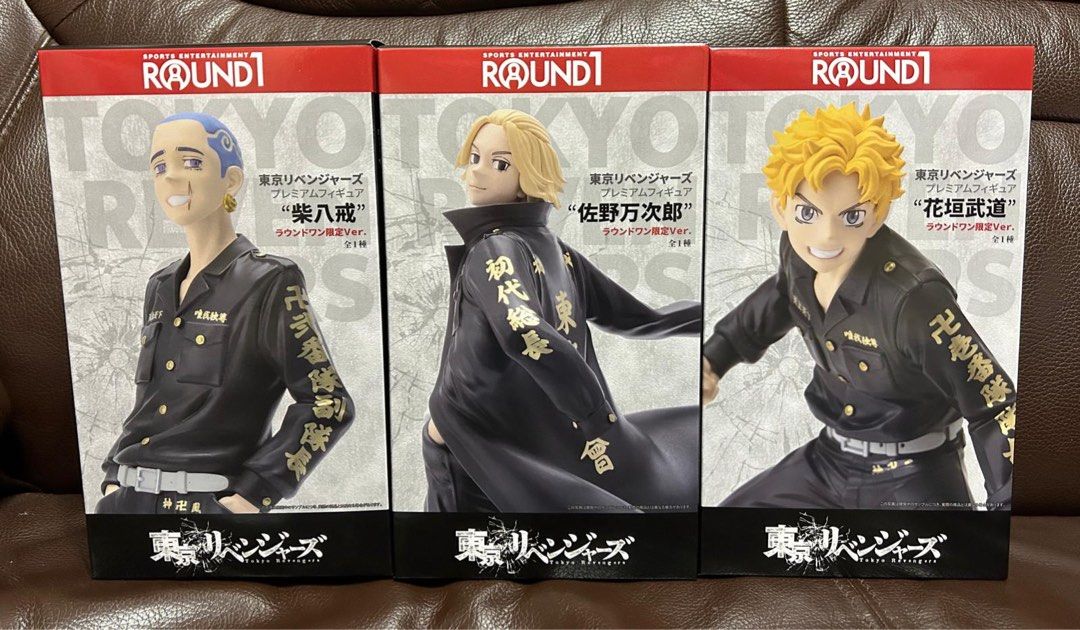 全新現貨日本Round 1 限定東京復仇者景品figure, 興趣及遊戲, 玩具