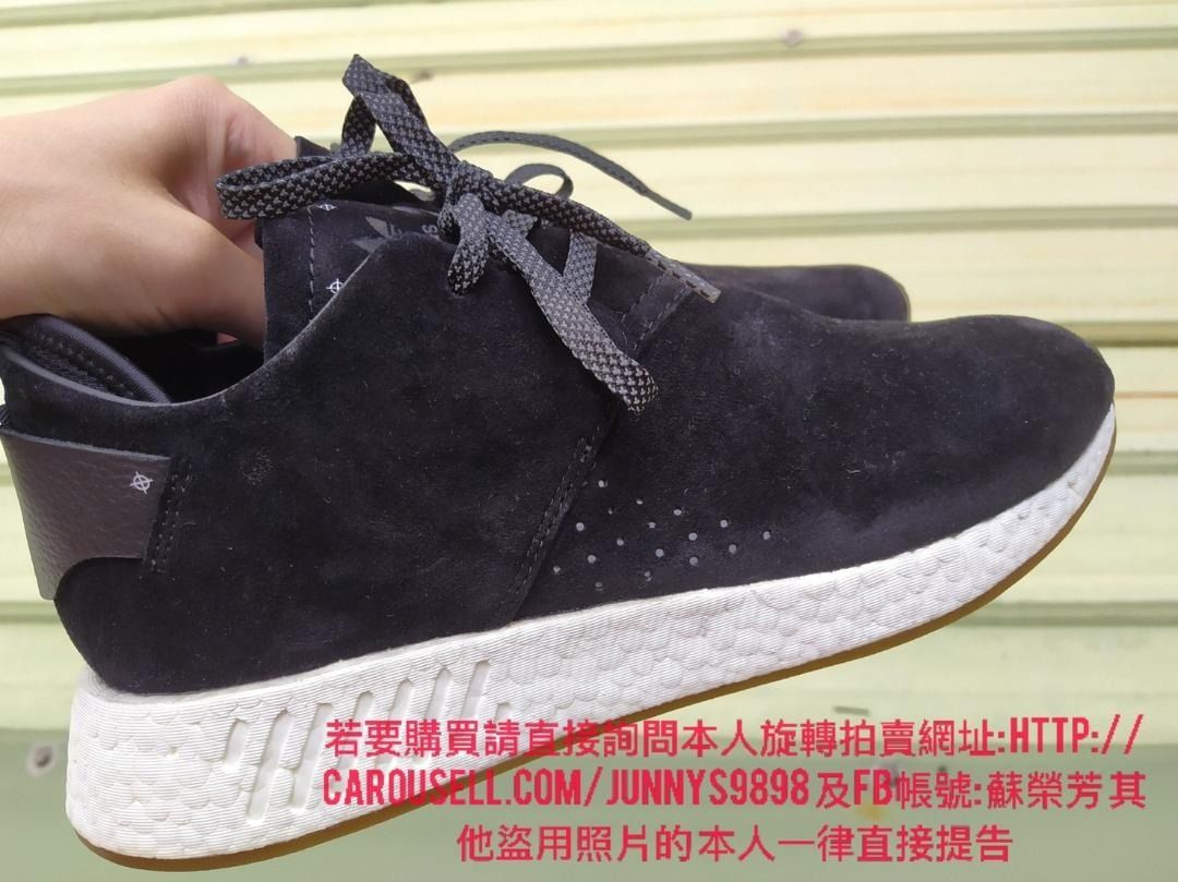 Adidas nmd cs2 suede black discount