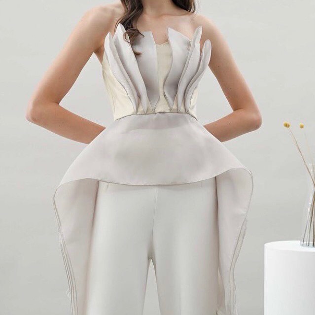 [ RENT / SEWA 3 DAYS ] COMA LABEL - WHITE SAGE GREEN TUBE TOP COMALABEL ...