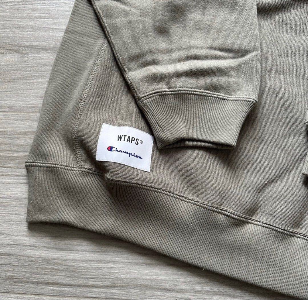 全新現貨Wtaps x Champion Reverse Weave Crew Neck Olive Drab(M ...