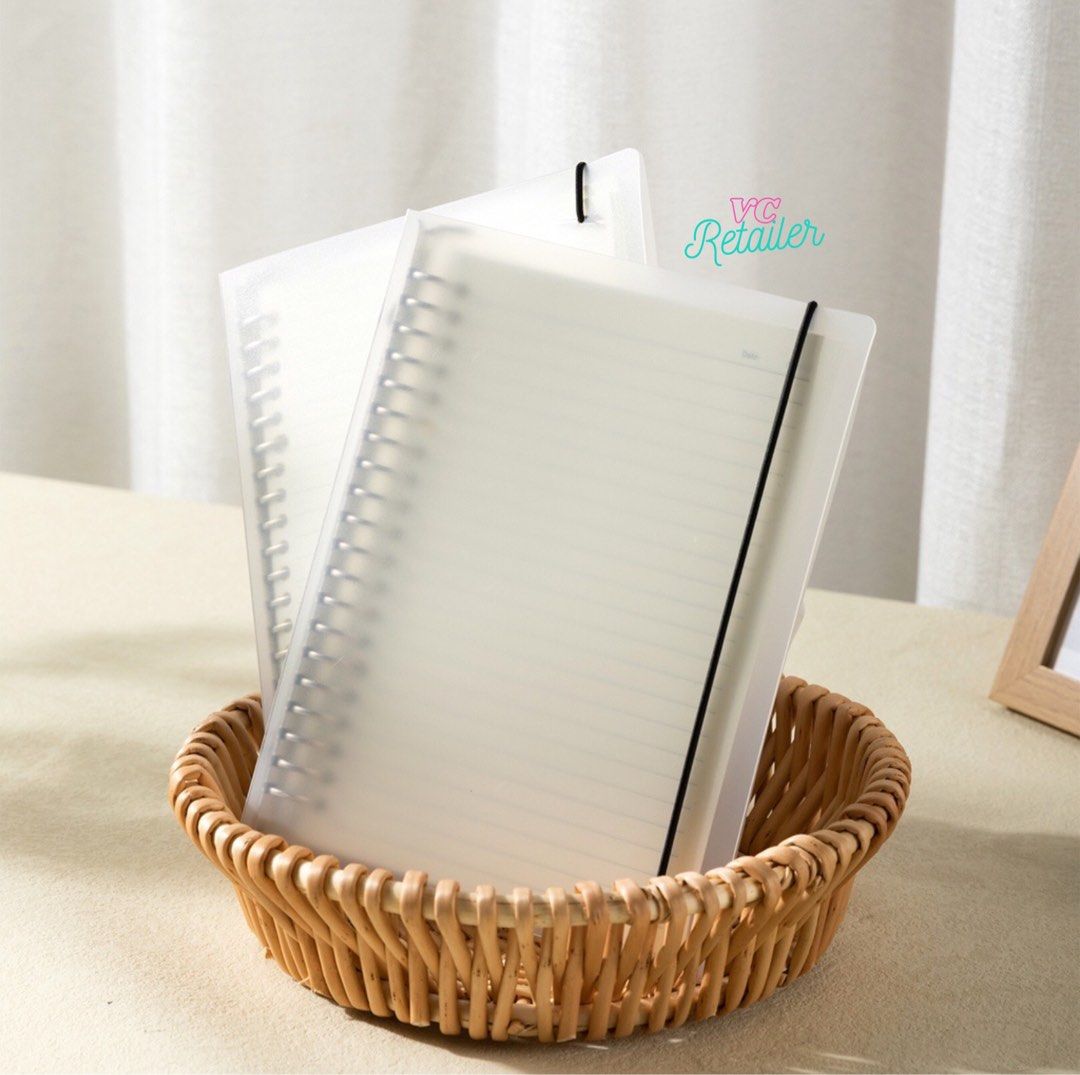 B5 26 Holes Binder Notebook with Refill, Hobbies & Toys, Stationary &  Craft, Stationery & School Supplies on Carousell