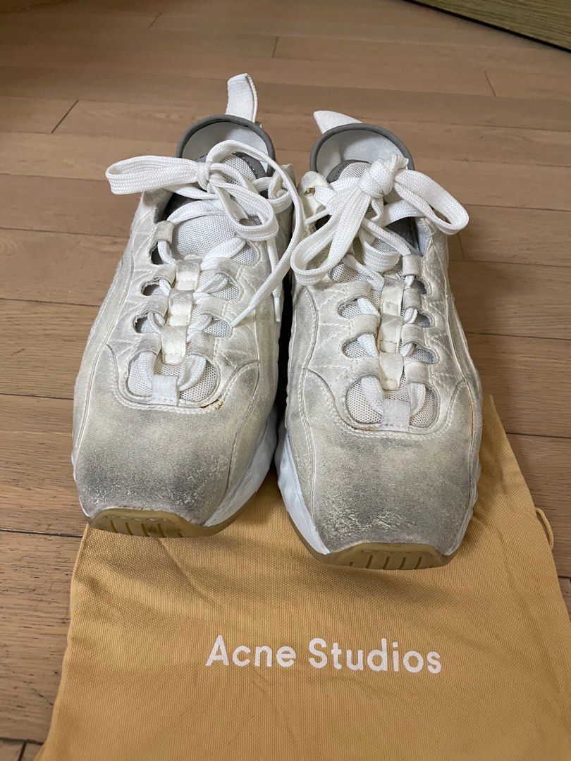 Acne Studios manhattan dirty shoes, 女裝, 鞋, 波鞋- Carousell