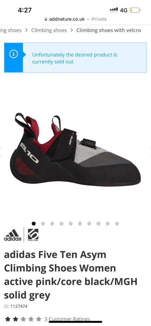 Adidas five store ten asym