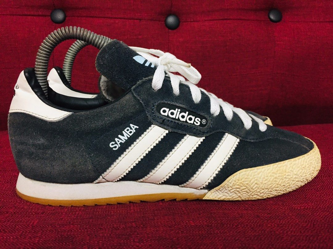 Adidas samba super suede red on sale