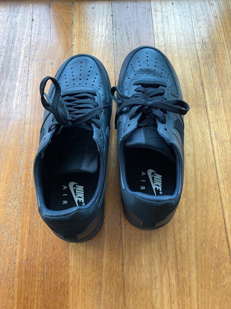 Air Force 1 ultra force leather black Men s Fashion Footwear