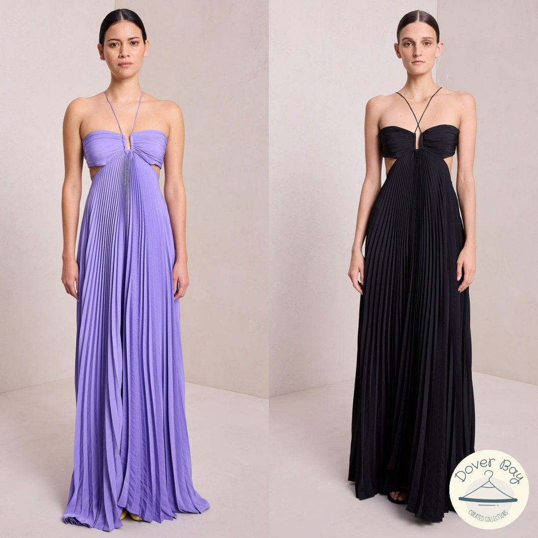 knee length dresses for ladies Zana Maxi Dress Dark Mauve