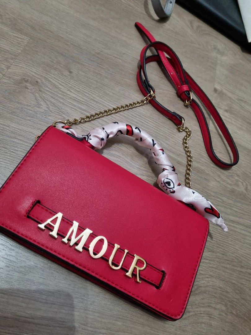 Aldo red outlet bag