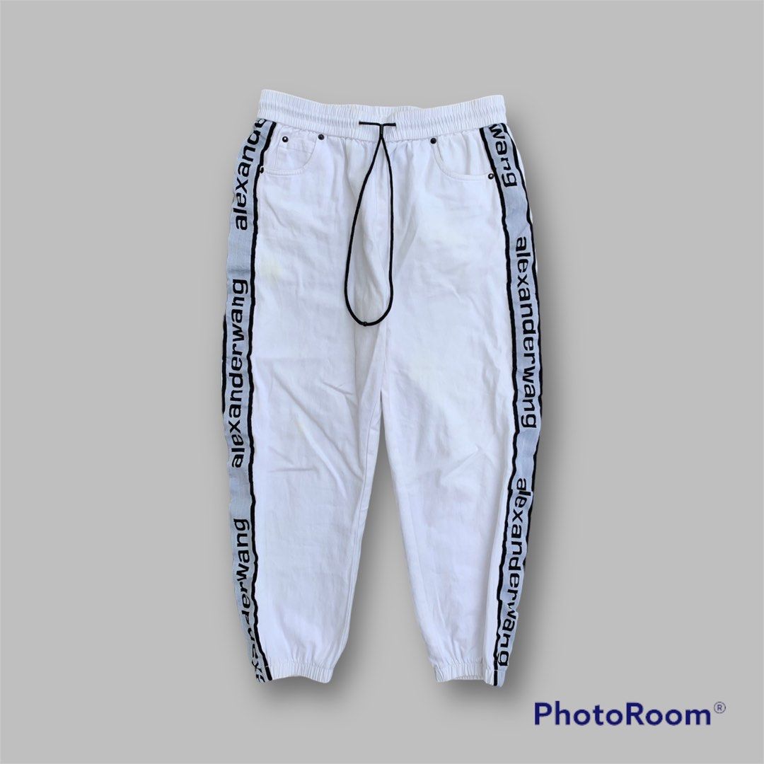 Alexander wang logo tape jogger deals
